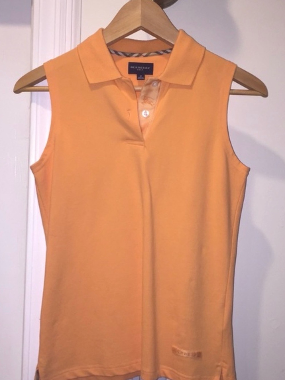 Burberry Golf sleeveless polo